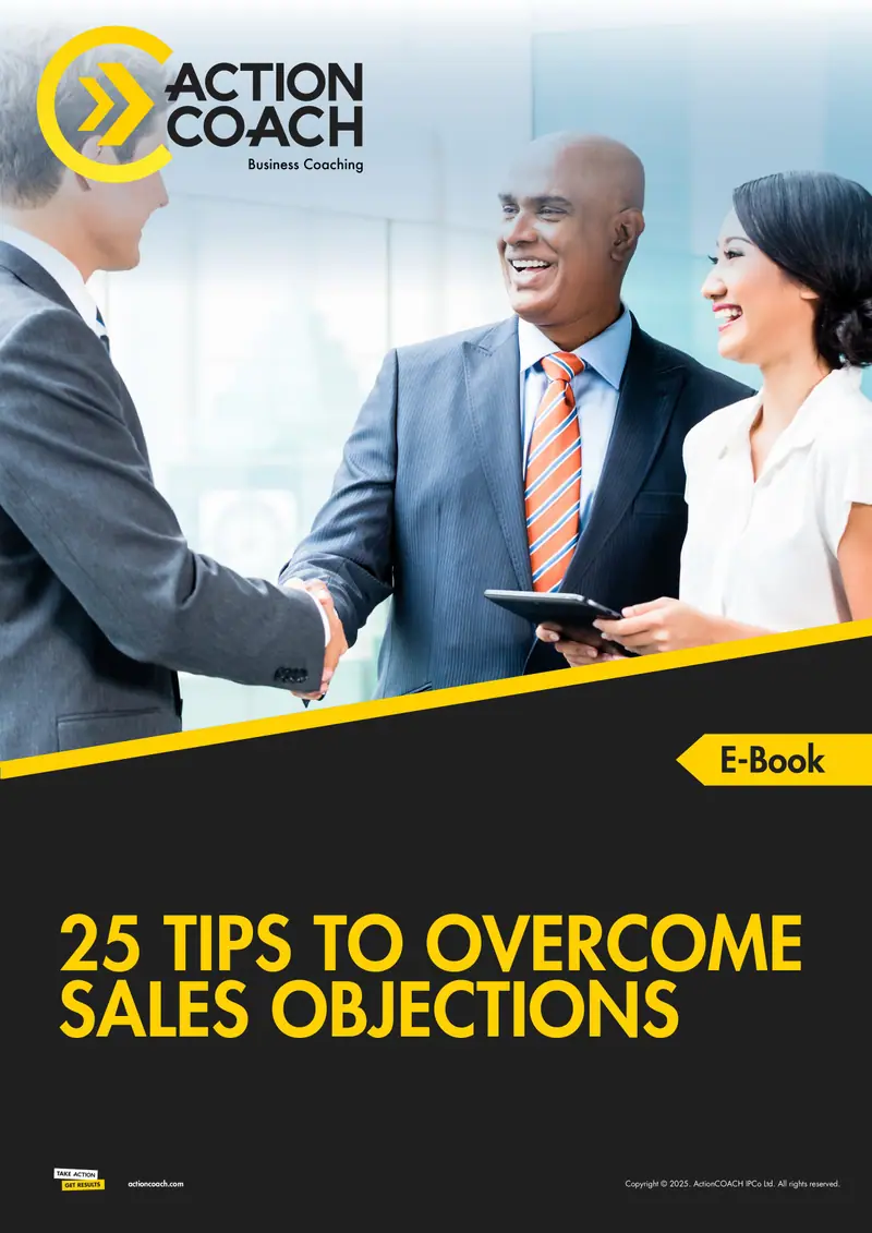Cover of 25 Tips to Overcome Sales Objections